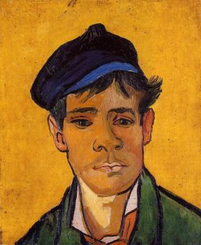 Vincent Van Gogh : Young Man in a Cap